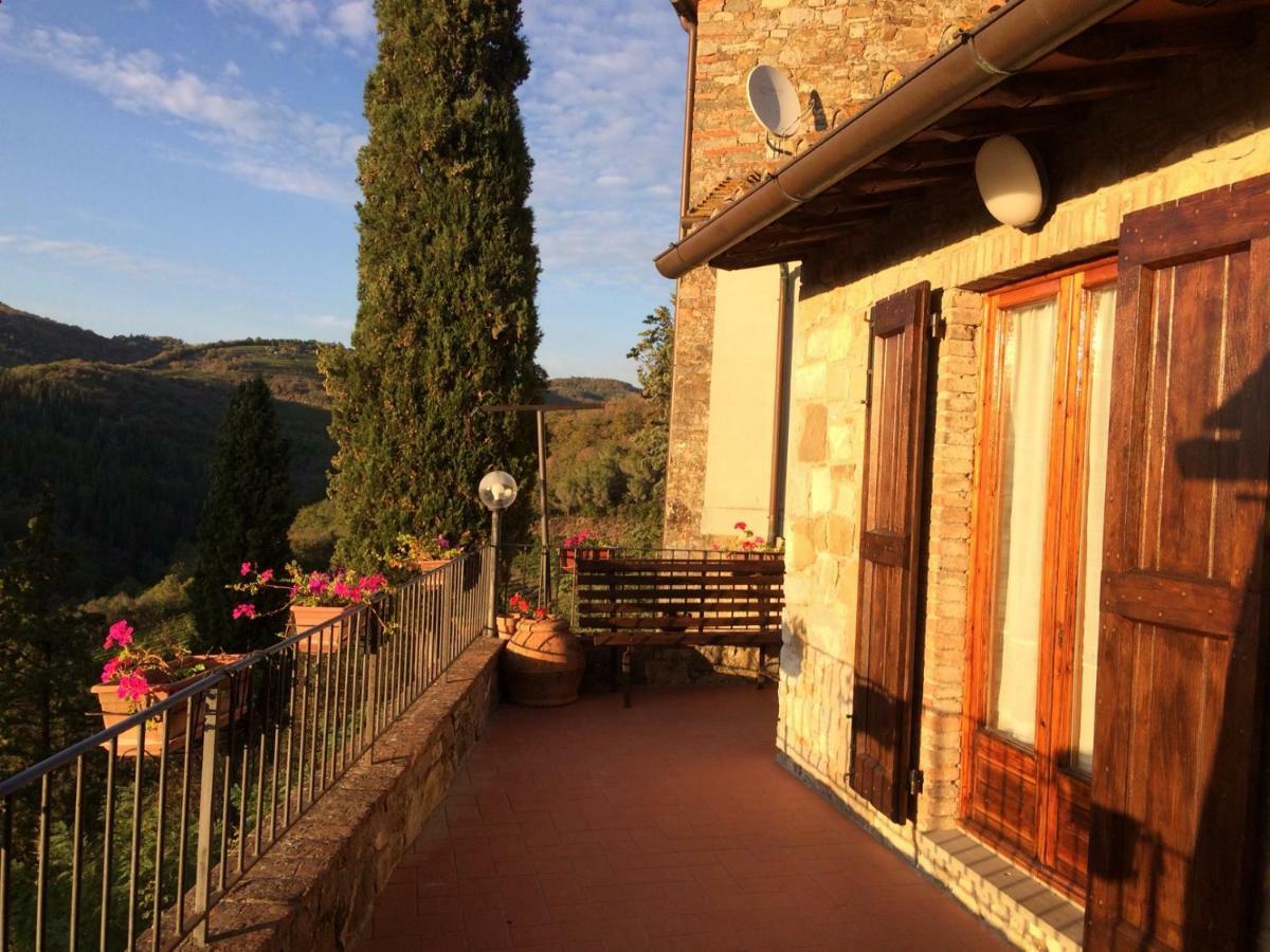 La Terrazza Hotell Gaiole in Chianti Eksteriør bilde